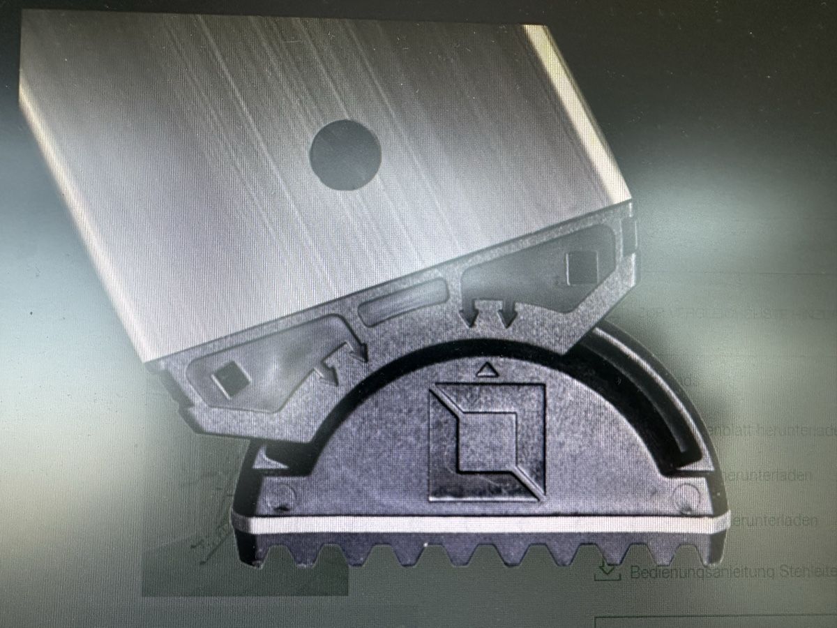 Scale: Stehleiter 2x6 Sprossen ALU Bockleiter – Nuovo e nell'imballaggio originale da Trüllikon venduto da angela4444 1