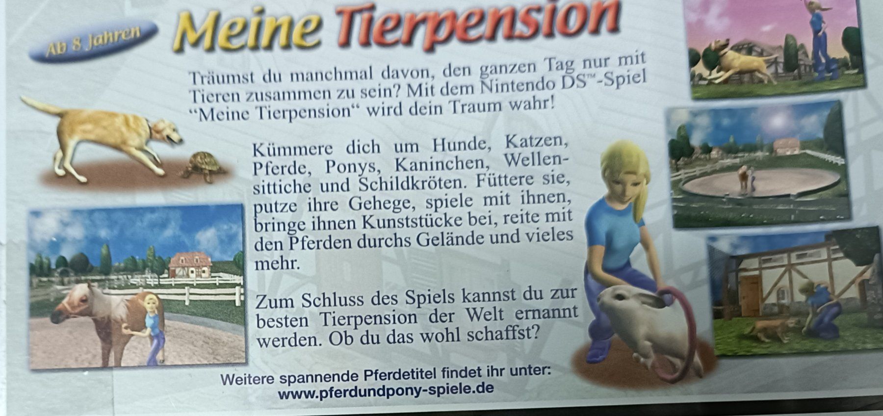 Nintendo Giochi: Meine Tierpension | DS – Usato da Köniz venduto da Gamecollect 1