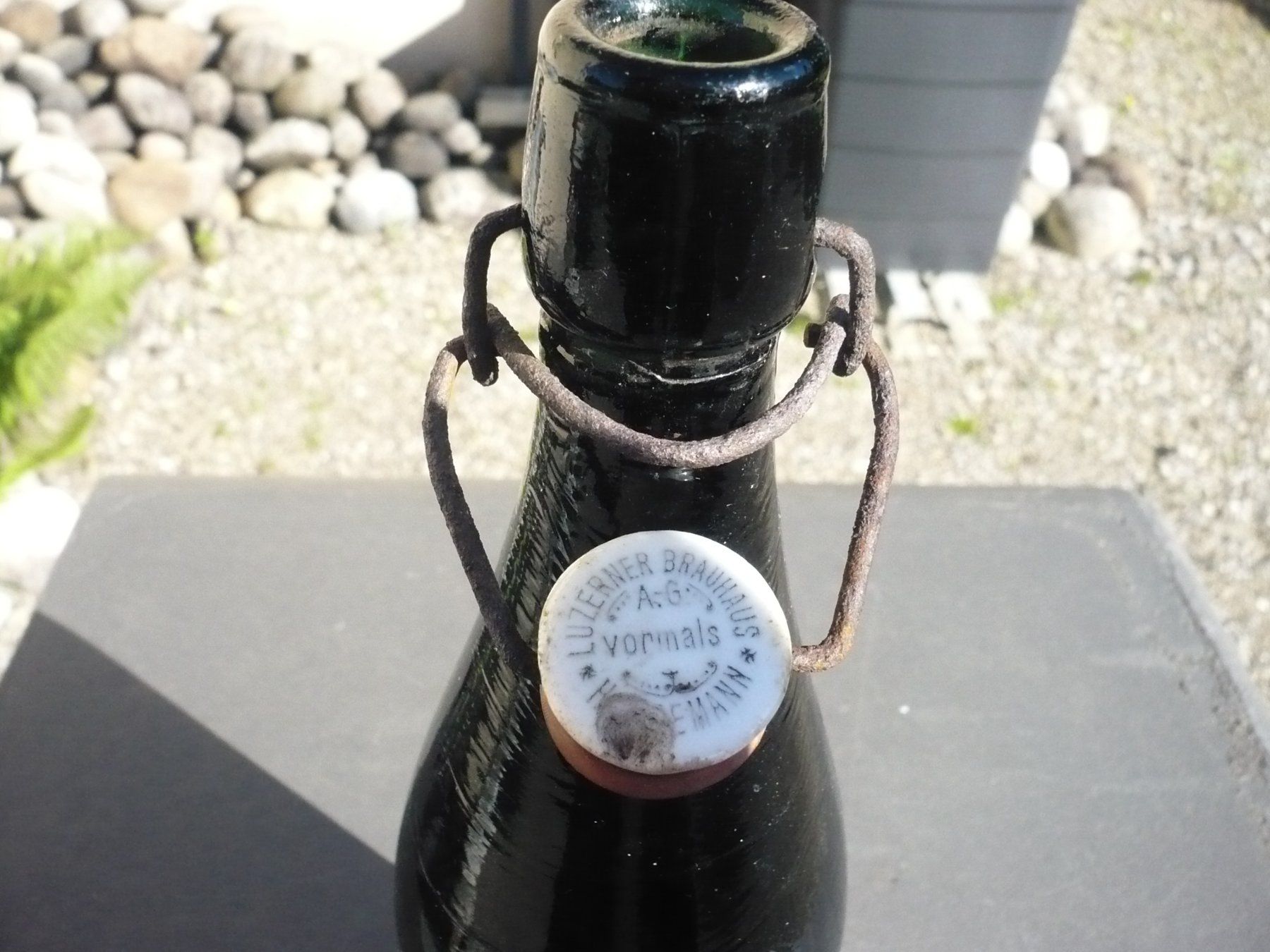 Bicchieri, Caraffe & Bottiglie: Bierflasche BRAUHAUS ENDEMANN LUZERN – Usato da Biberist venduto da Urmel 4