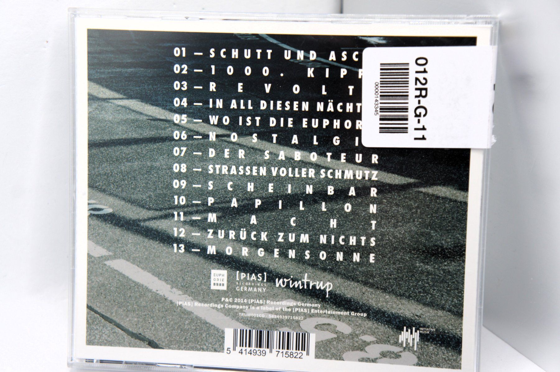 CDs: CD Trümmer - Trümmer – Gebraucht aus Ernetschwil von luisvonerni 1