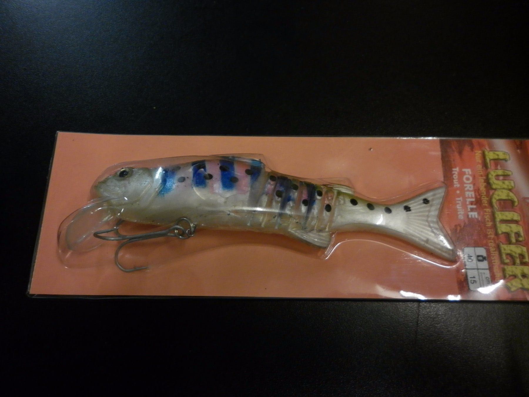 Köder: Balzer Lucifer Trout 15 cm – Neu und originalverpackt aus Fribourg von versus702
