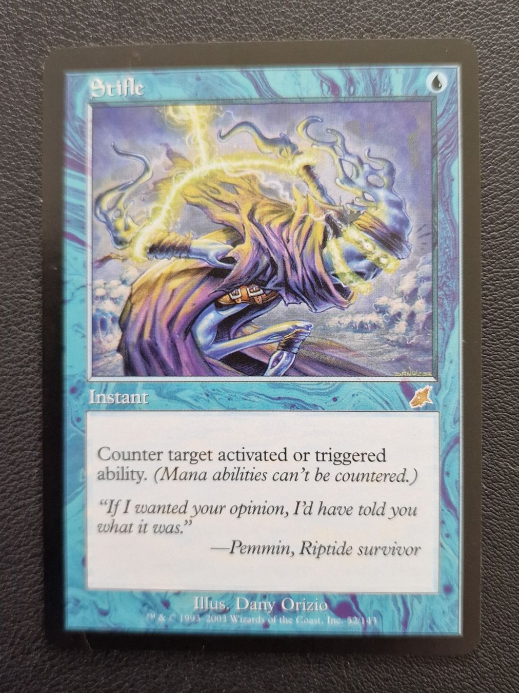 Magic The Gathering Sammelbilder & Trading cards: Stifle, Magic the Gathering – Gebraucht aus Hochdorf von