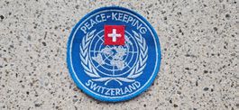 *** Badge Peace Keeping Switzerland ohne klett ***