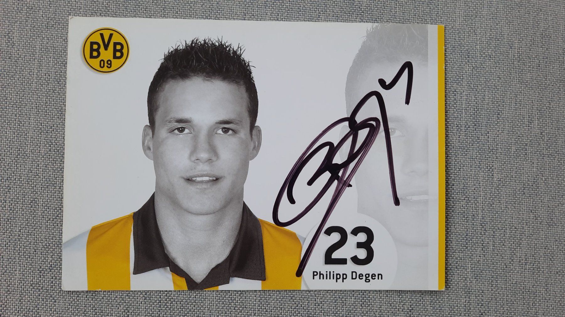 Autographes: Autogrammkarte Philipp Degen – D'occasion à Schmerikon par Olympia04