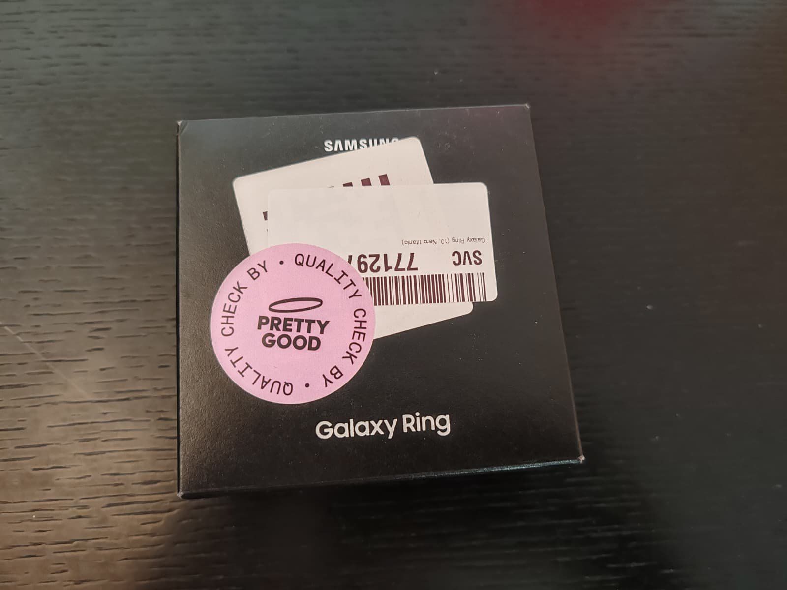 Anelli: Samsung Galaxy Ring – Grösse 10, Titanium Black – Nuovo (secondo la descrizione) da Bern venduto da PrettyGood 5