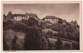 Lenzburg, Schloss, gelaufen 1921 (Guggenheim)