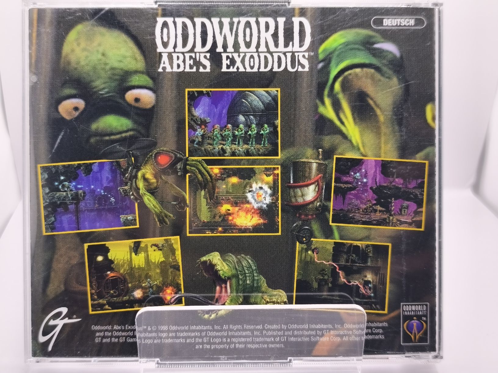 Jeux: Jeu PC Oddworld Abe's Exoddus 2 CD Allemand – D'occasion à Conthey par Th3gr4yf0x 2