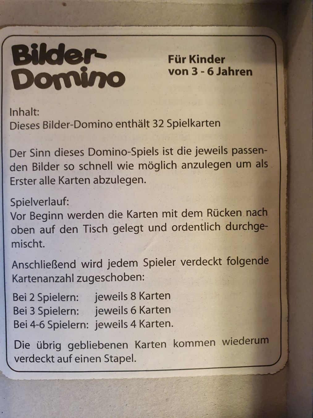 Giochi: Bilder Domino – Usato da Zürich venduto da dialout 2