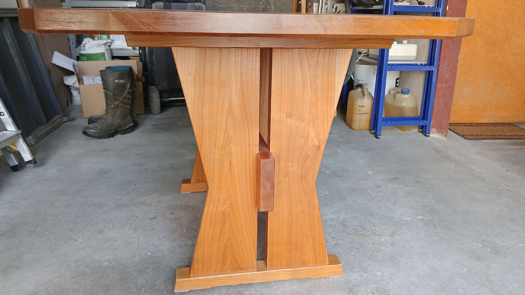 Tische: Holztisch Kirsche – Gebraucht aus Wattwil von Flugplatzmuser9630 2