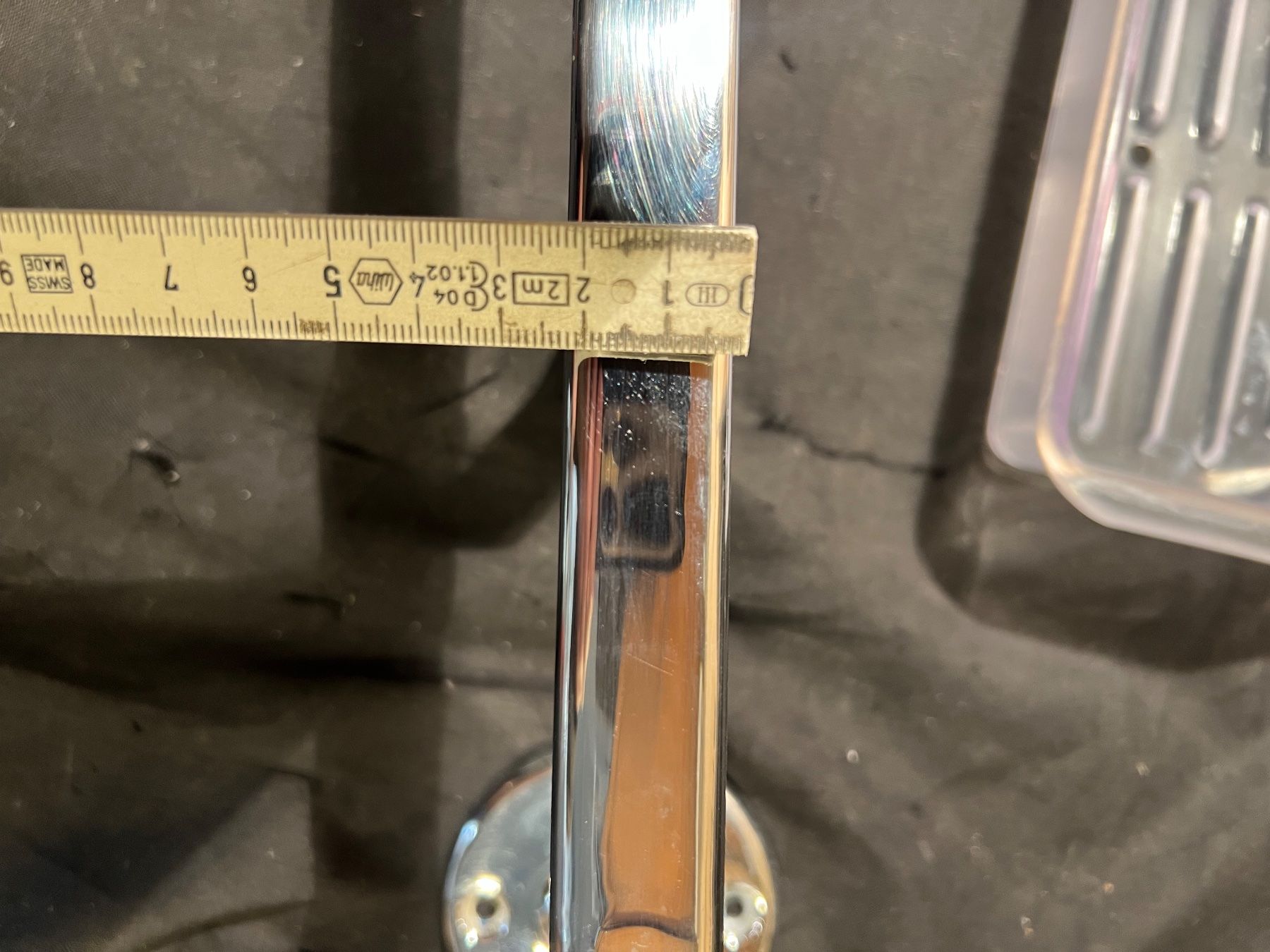 Portasapone: Chrom Seifenschale mit Halterung, Vintage – Usato da Niederrohrdorf venduto da ledergerber 3