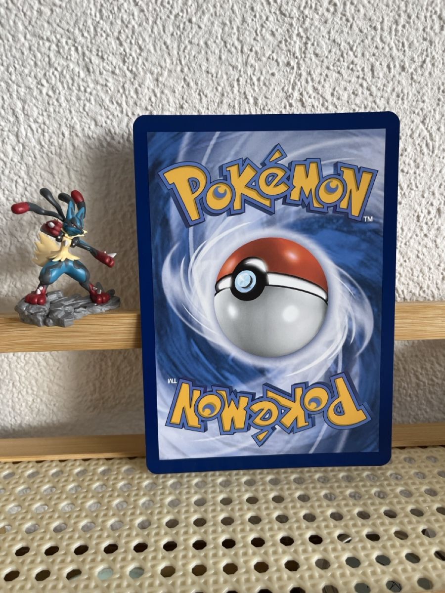 Pokémon Carte collezionabili: Pokemon Jumbo Mega Lucario ex MEP012 Oversize – Usato da Au ZH venduto da curio.concept 1