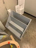 Kinder Bücherregal grau mit Rollen gebraucht