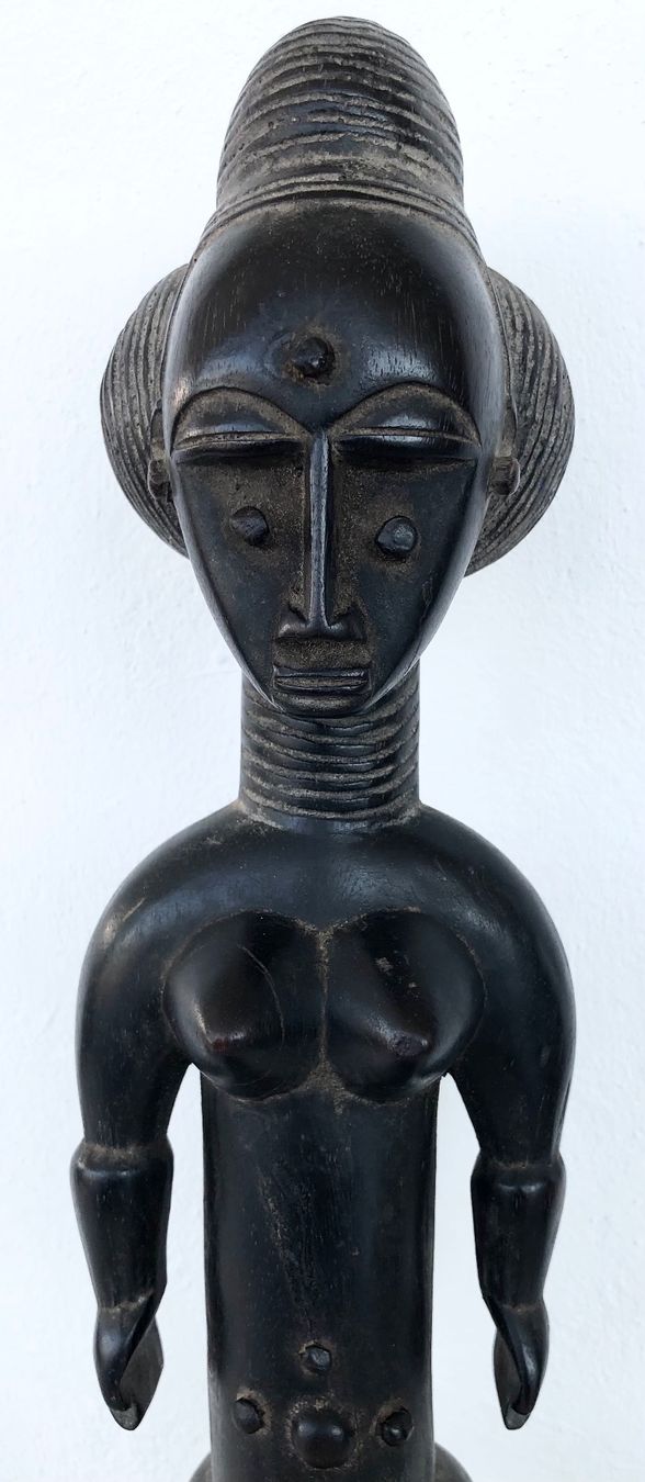 Skulpturen & Statuen: Top Rarität feine alte Atti Figur Cóte d´Ivory Höhe 39 cm – Gebraucht aus Rüthi (Rheintal) von Kunsthaus777 6