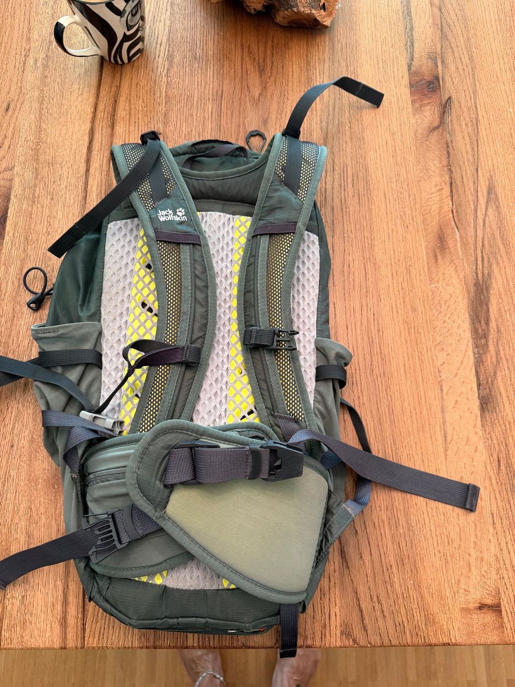 Jack Wolfskin Zaini: 20 l Wanderrucksack grün gebraucht – Usato da basel venduto da Ystupsi 3