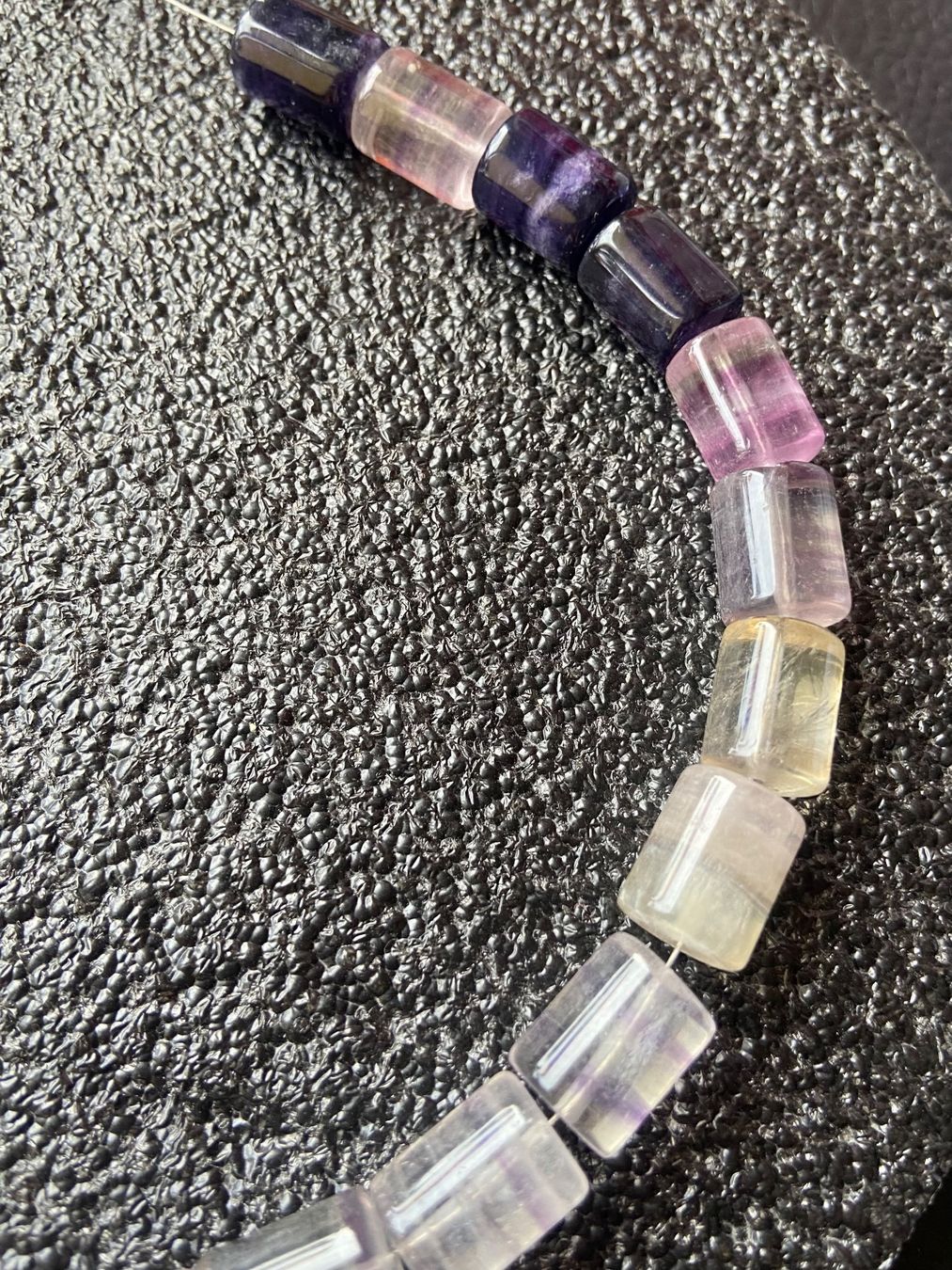 Mineralien & Heilsteine: Schöner Fluorit Strang – Neu (gemäss Beschreibung) aus Zuerich von Perlen-Decor 2