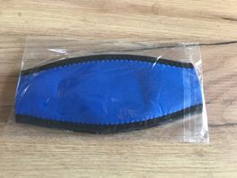 Tauchen Dive Maskenband Taucherbrille Neopren Blau