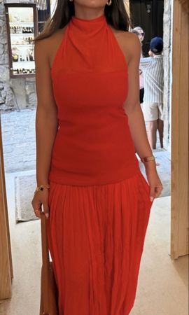 Kleid rot Grösse XS neu