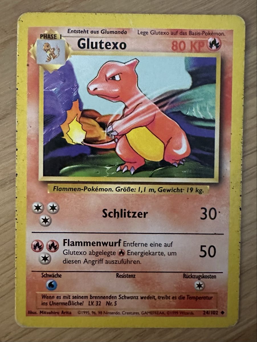 Pokémon Sammelbilder & Trading cards: 95 Pokémon Karten aus den 90ern – Gebraucht aus Sumiswald von Sigmund90 9