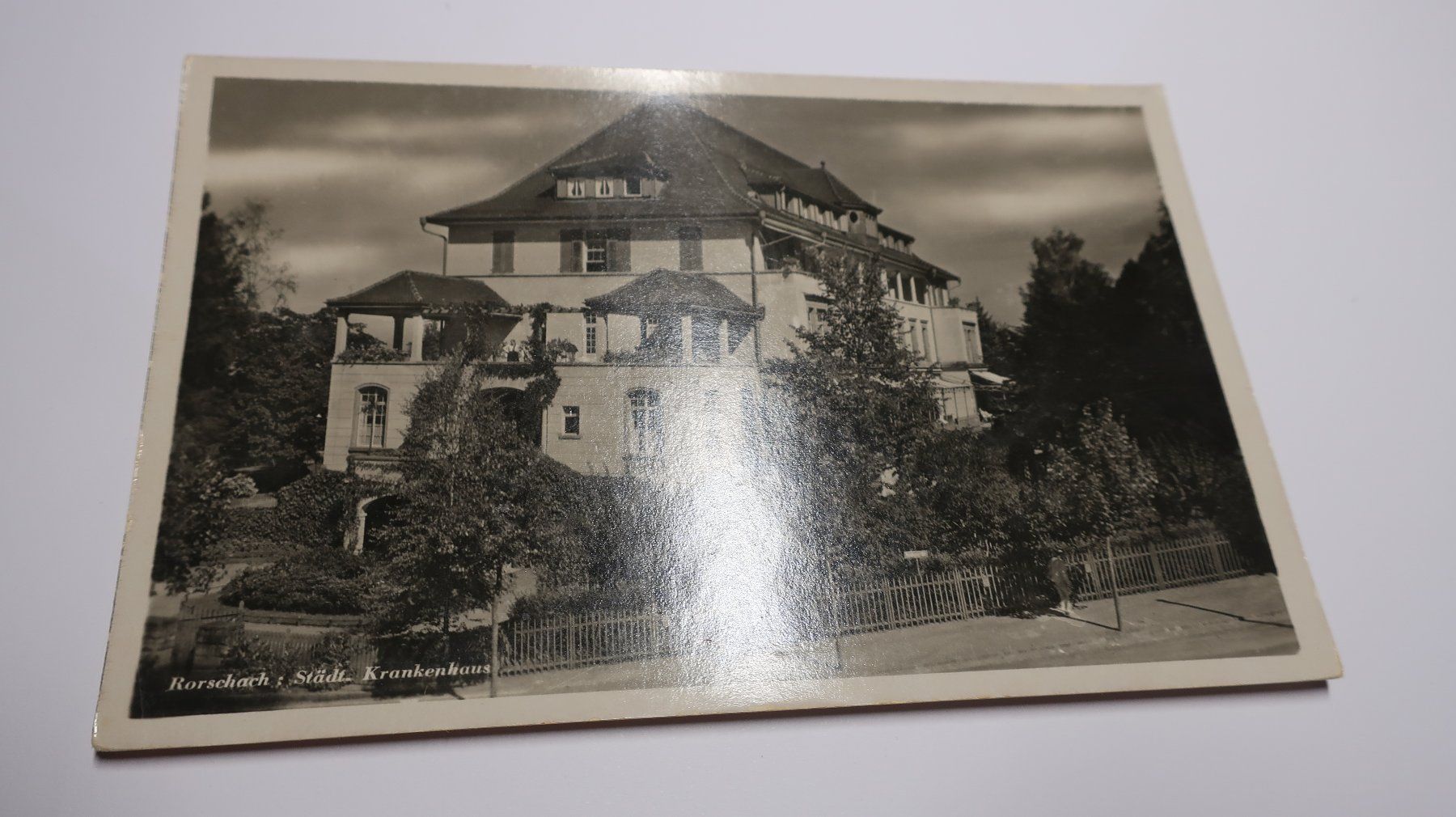 Ansichtskarten: Rorschach Städt Kankenhaus – Gebraucht aus Cormoret von Pascalll2001 1