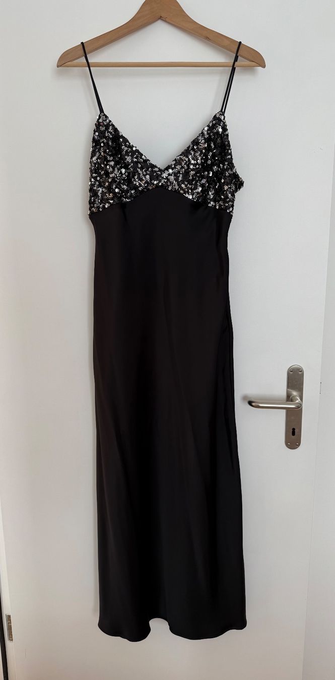 Zara Vestiti: Zara Pailletten Abendkleid, Grösse L – Nuovo e nell'imballaggio originale da St. Gallen venduto da sarah0004