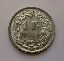 1964 1 Franken unz Silber ab Fr. 1.-