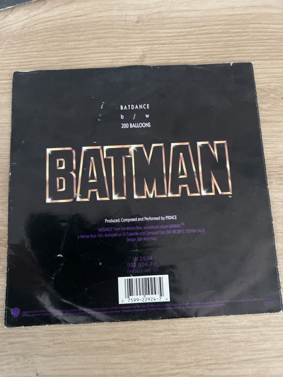 Dischi in vinile: Prince - Batdance Single (Vinyl) – Usato da Thun venduto da Siladi 1