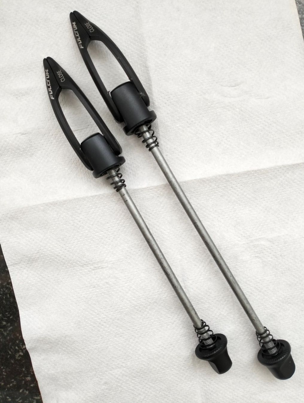 Fulcrum Ersatzteile: Fulcrum Schnellspanner Set – Gebraucht aus Uster von KarlZH