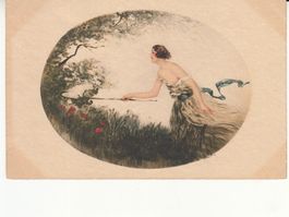 Künstlerkarte Paris Gravures Nr. 1787 Art Deco J. Hardy