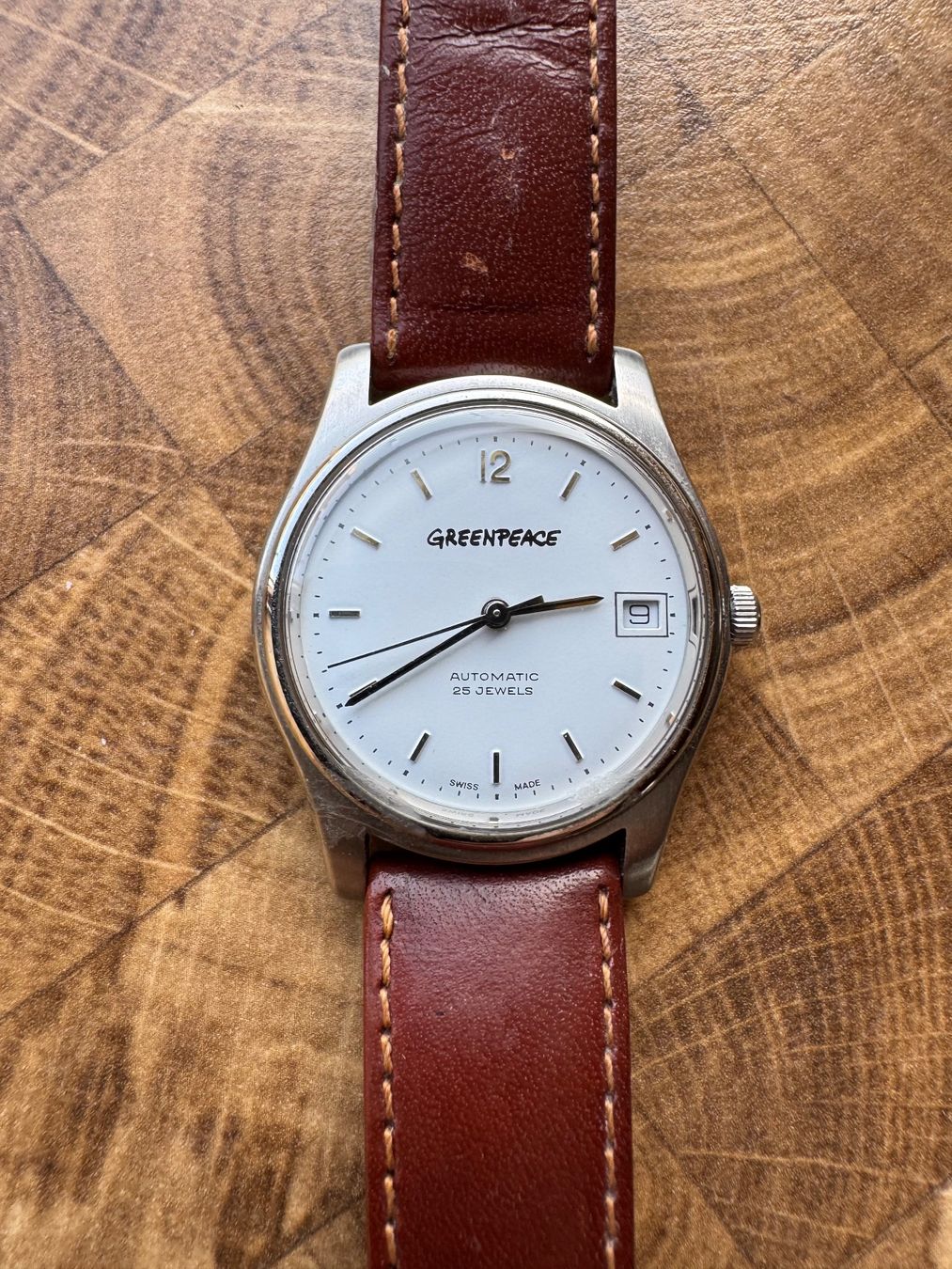 Swiss Orologi: Greenpeace Automatic Uhren – Usato da frauenfeld venduto da pipi018