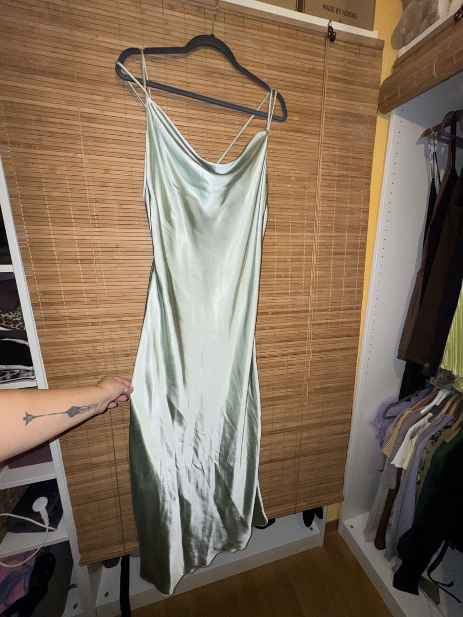 Vestiti: Seidenoptik kleid, Grösse 40 Neu – Nuovo (secondo la descrizione) da Rikon im Tösstal venduto da Helloylenia 1