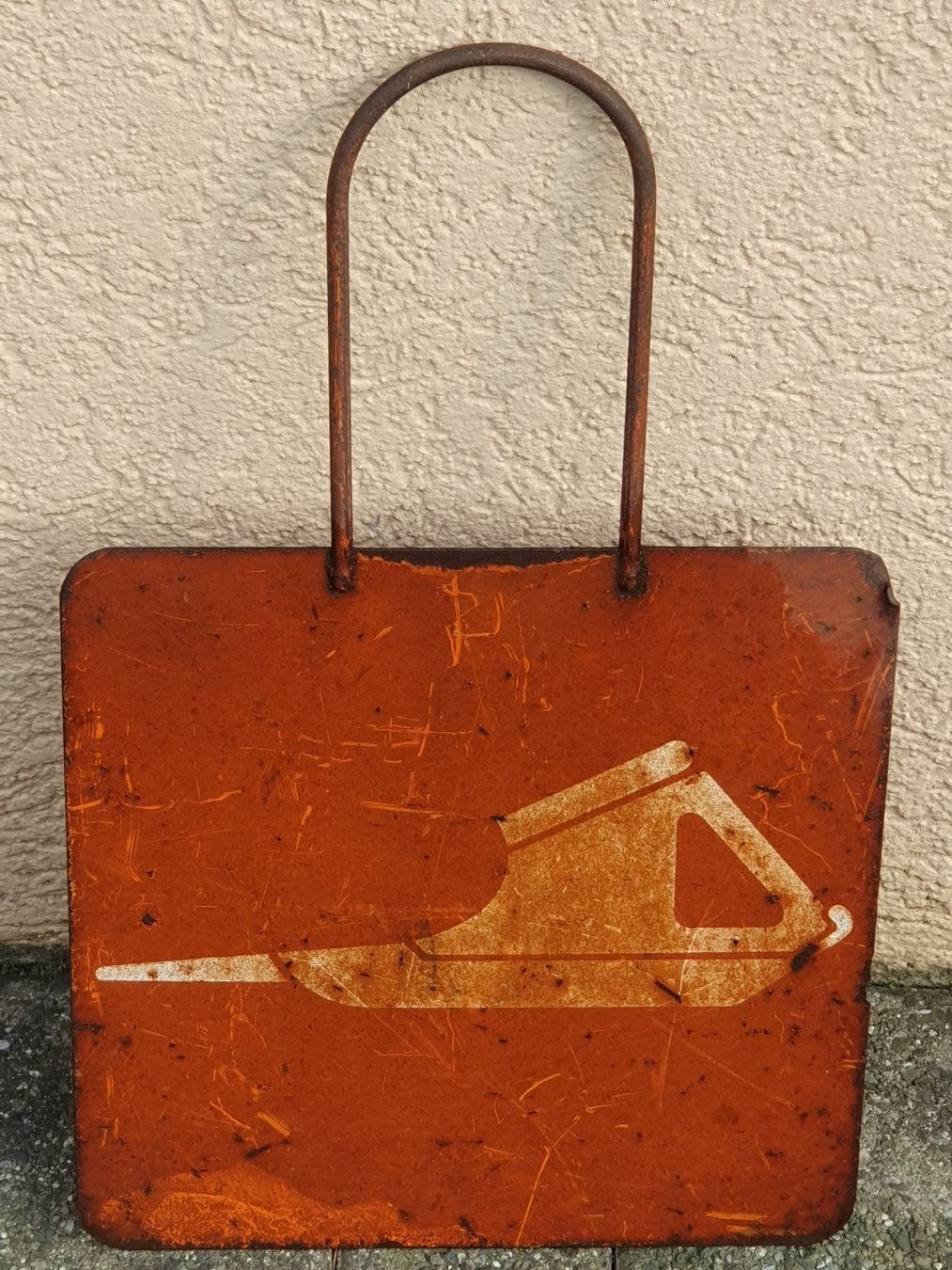 SBB/CFF/FFS Insegne: Fahrtregelungstafel & Hemmschuhwarntafel SBB CFF FFS – Usato da Flums venduto da Cooker 4
