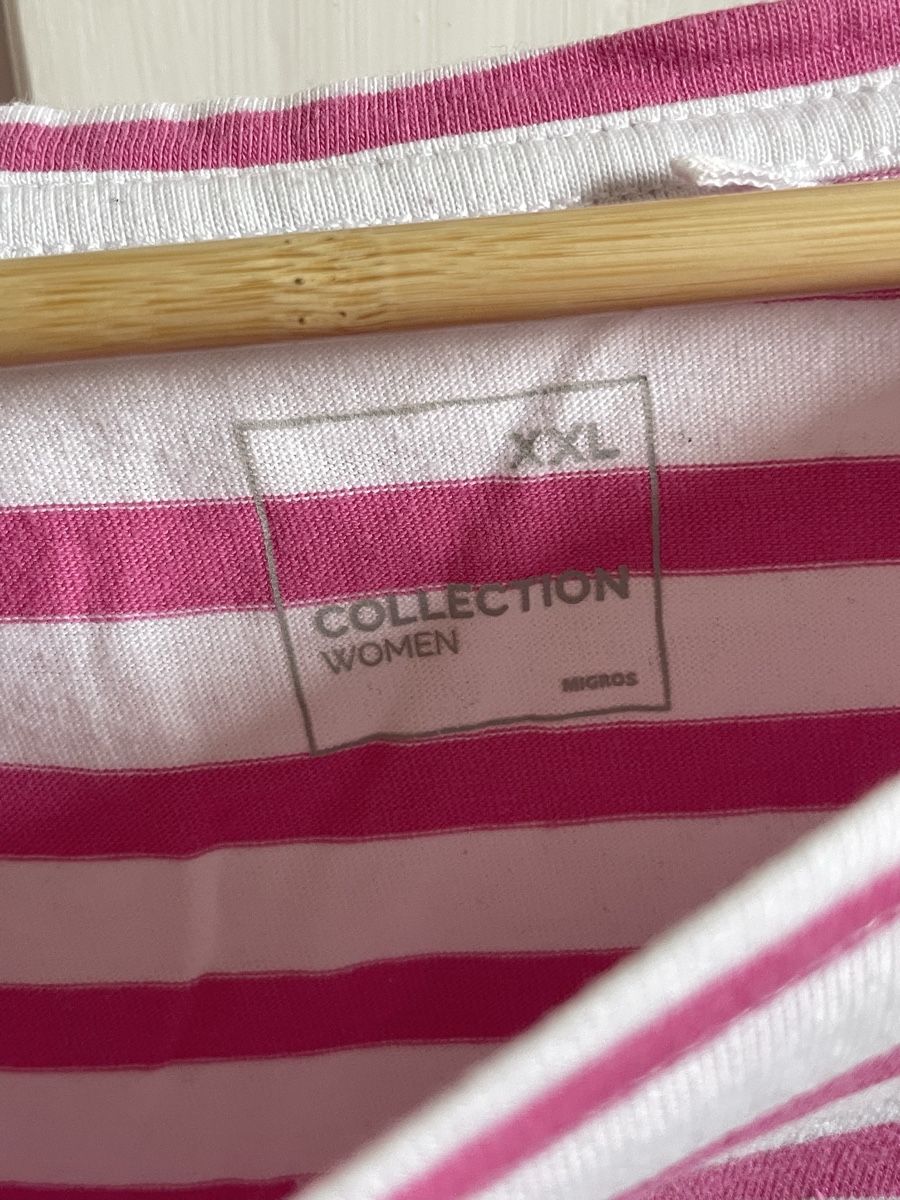 T-shirt: Ringelshirt Pink XXL – Nuovo (secondo la descrizione) da Bremgarten AG venduto da fhr.11 1