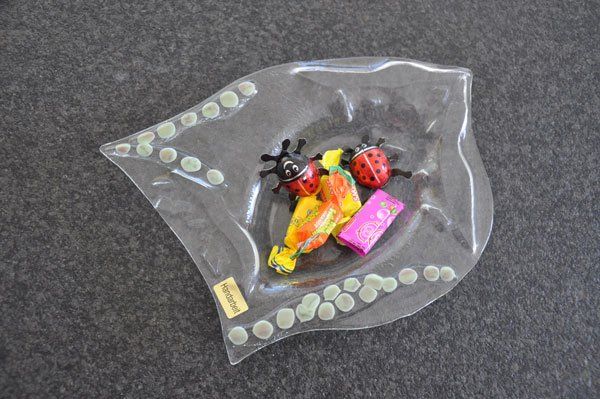 Servierplatten: Glas Schale – Neu (gemäss Beschreibung) aus Henau von Re-nie