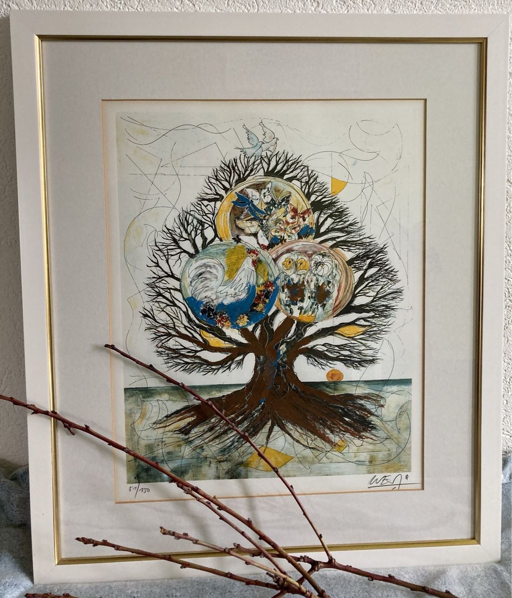 Grafica & Litografie: Alban Welti, Lithographie – Usato da Mühlau venduto da hofstattuhu