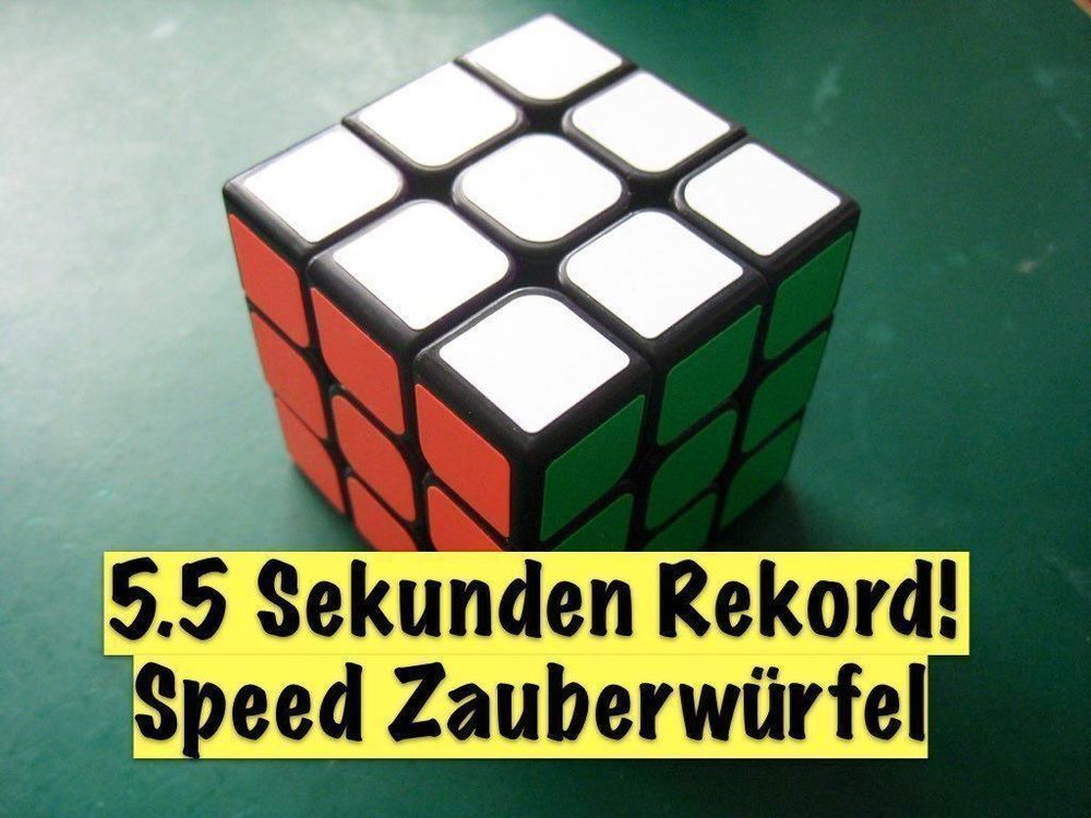 SISYS Zauberwürfel 3x3x3 Speed Cube, 3x3 Magic Puzzle Cube Würfel