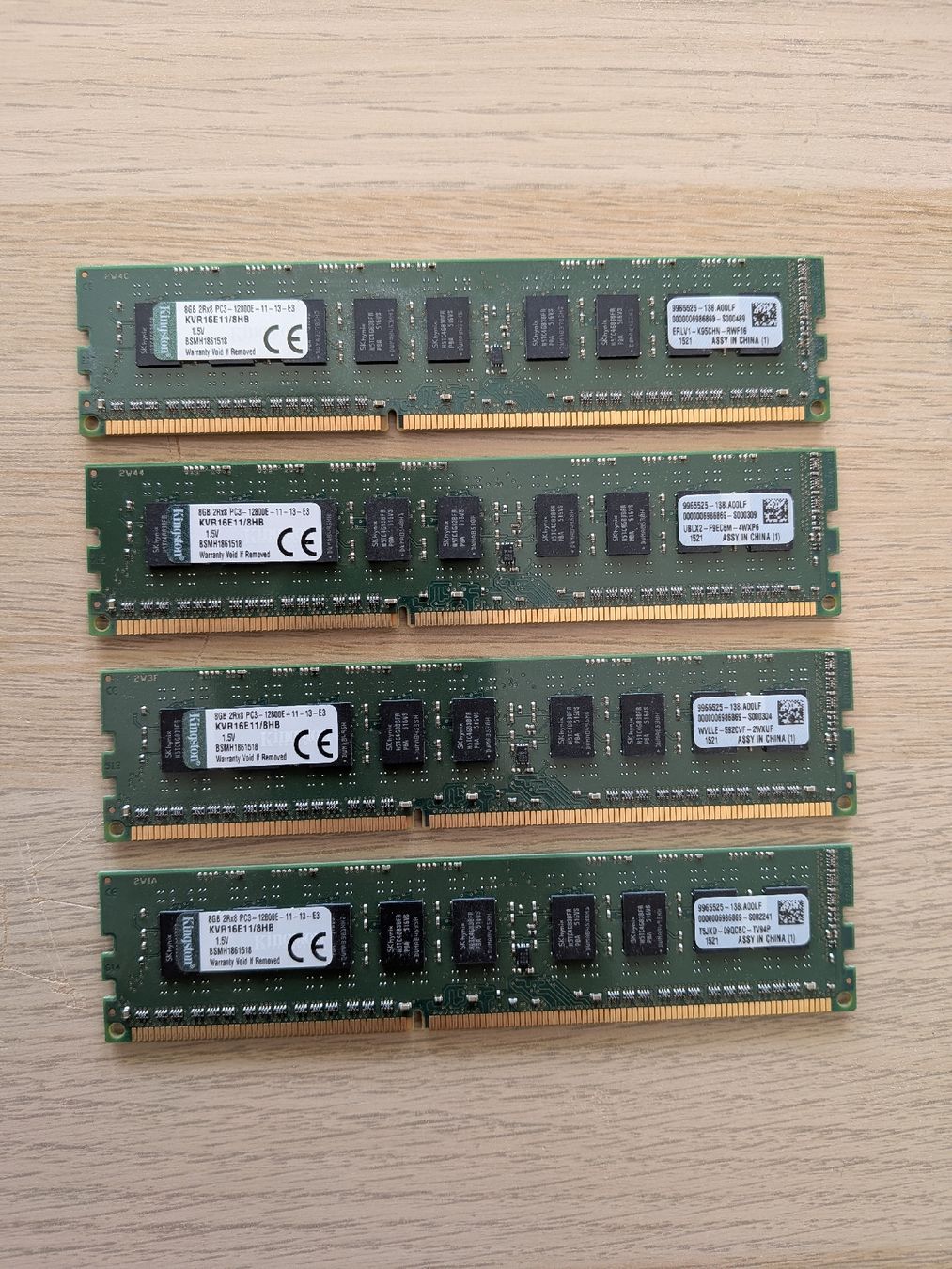 Kingston Mémoires / RAM: Kingston KVR16E11/8HB – D'occasion à Echallens par NV-1040