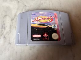 LAMBORGHINI SPIEL FÜR NINTENDO 64