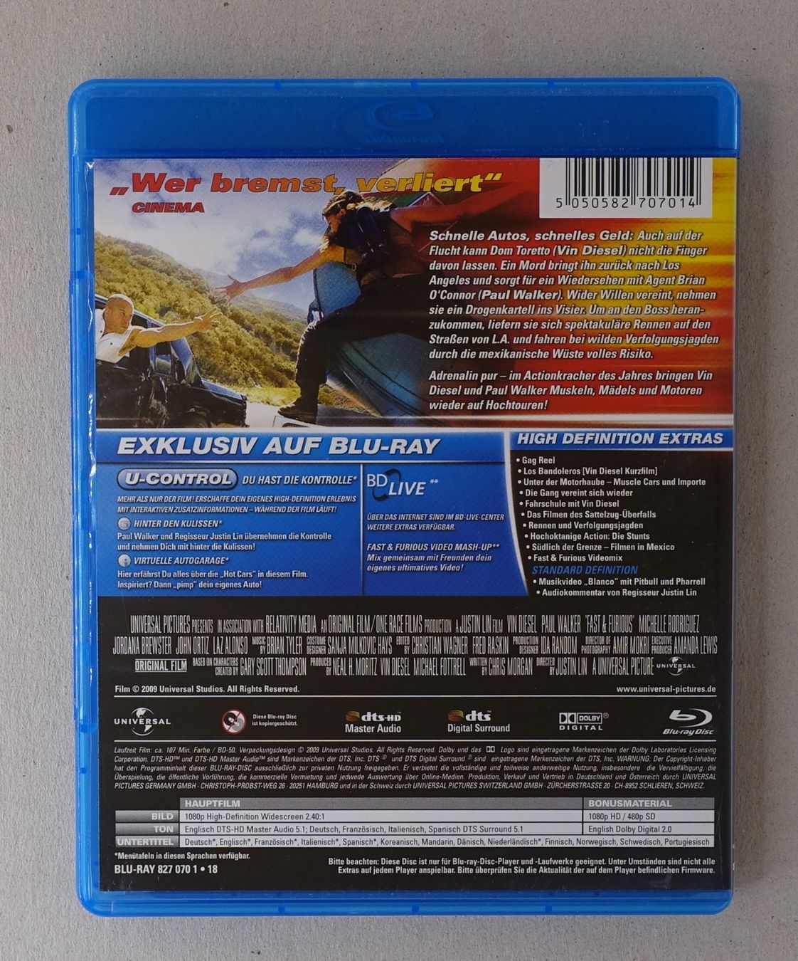 Alle DVDs: Fast & Furious - Neues Modell. Originalteile. – Gebraucht aus Sessa von fraenklishop 1