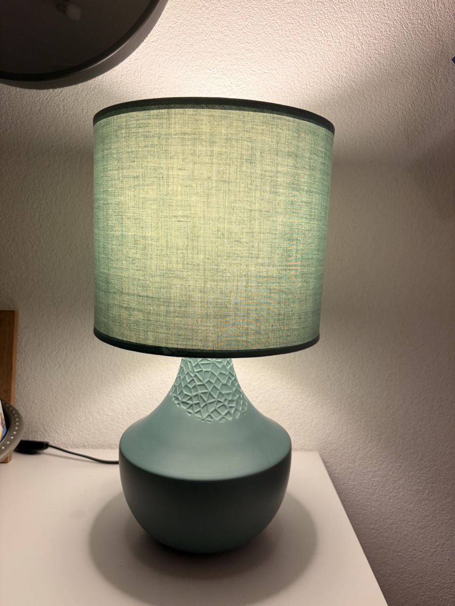 Lampen: Tischlampe Keramik mintgrün  – Gebraucht aus Zizers von Stefffunny123