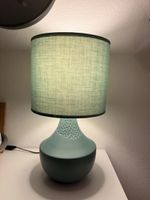 Tischlampe Keramik mintgrün 