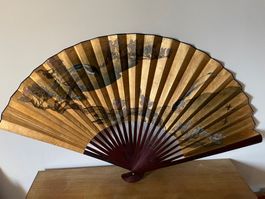 Grosser asiatischer Wandfächer 130cm