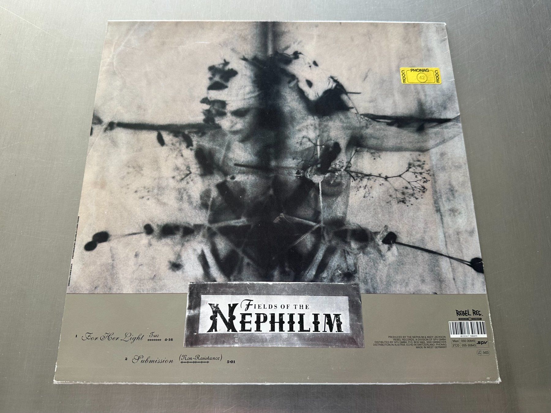 Vinyles: FIELDS OF THE NEPHILIM 12 FOR HER LIGHT – D'occasion à Sion par jaipur1401 1