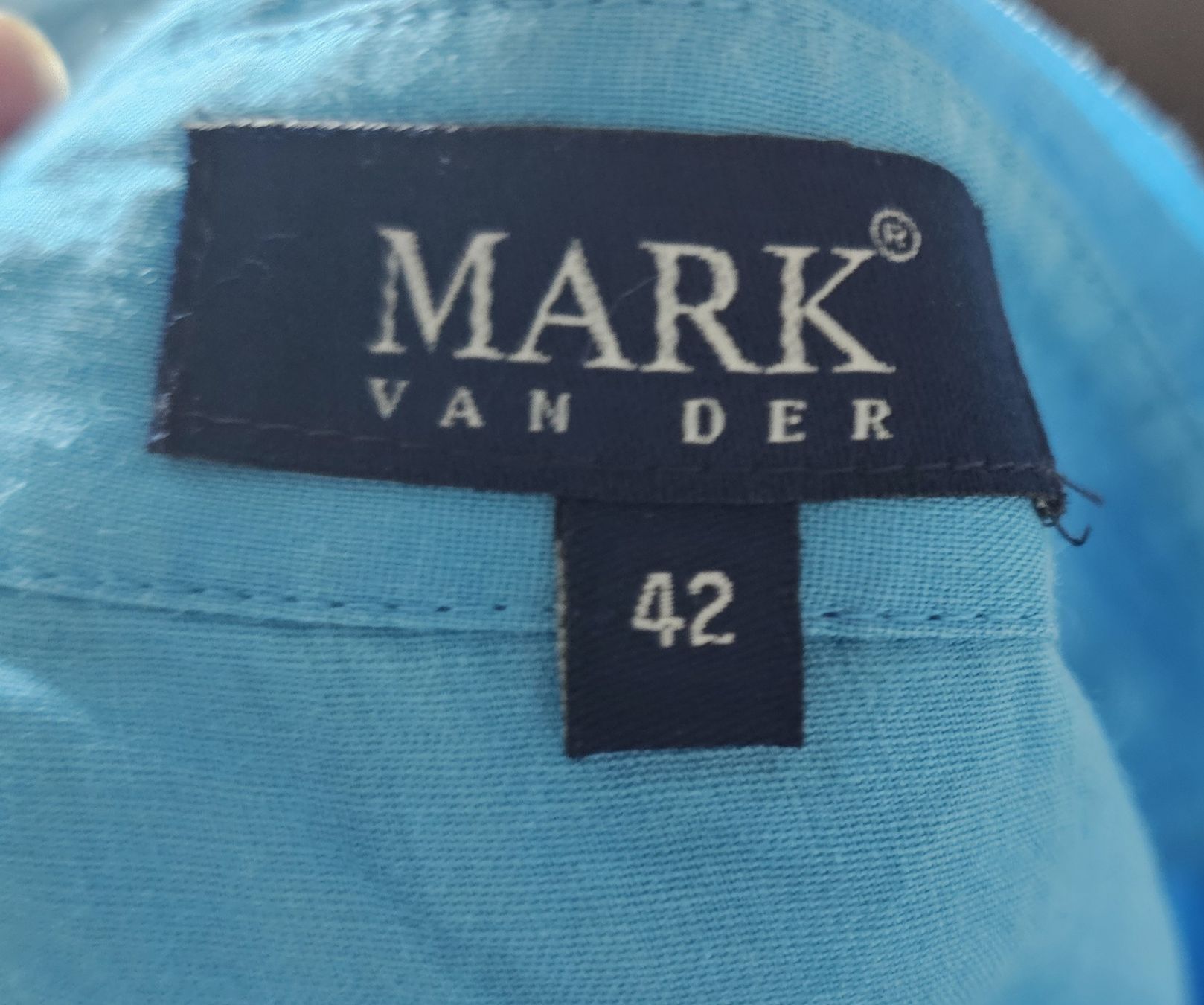 Camicette: Mark Van Der Damenbluse, Gr. 42, hellblau, 100% Ramie – Usato da Basel venduto da Mazzo84 2