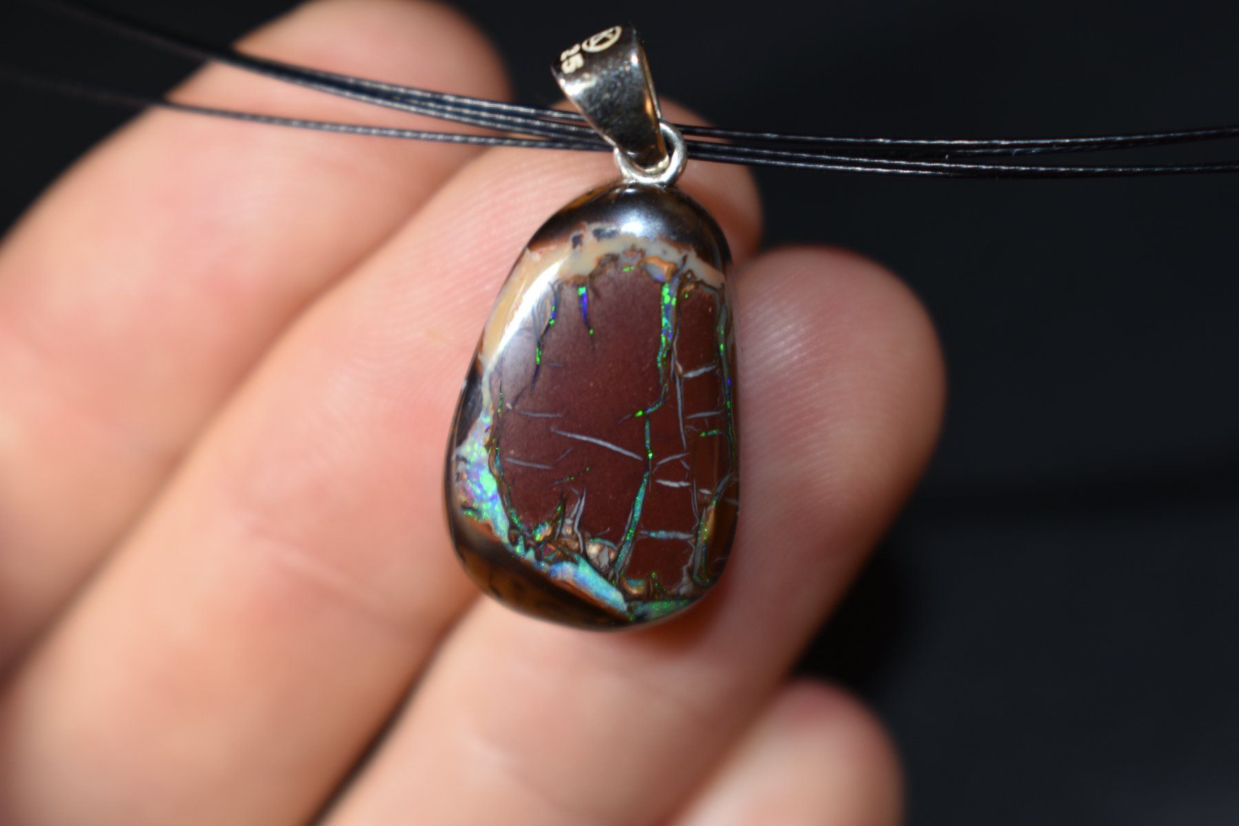 Pietre preziose: Boulder Opal Anhänger – Nuovo (secondo la descrizione) da Aarwangen venduto da kay_f7f5 1