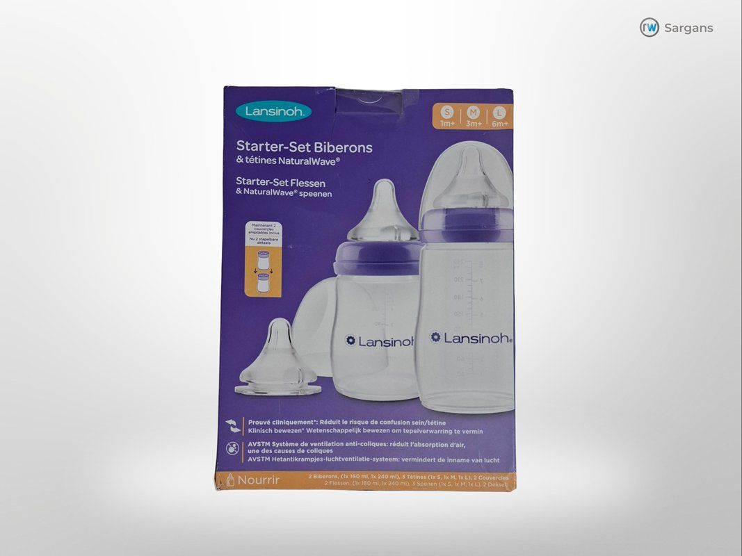 Lansinoh Pasti del neonato: LANSINOH Starter-Set Babyflaschen – Nuovo (secondo la descrizione) da Sargans venduto da Restwert_Sargans