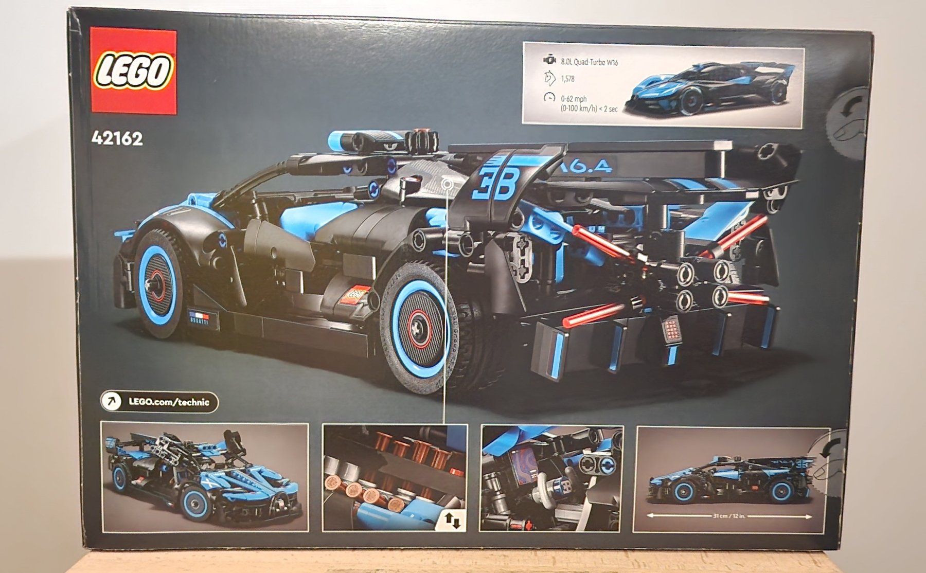 Lego Kit di costruzioni: Lego Technic 42162 Bugatti Bolide Agile Blue – Nuovo e nell'imballaggio originale da Echichens venduto da aegis0129 1