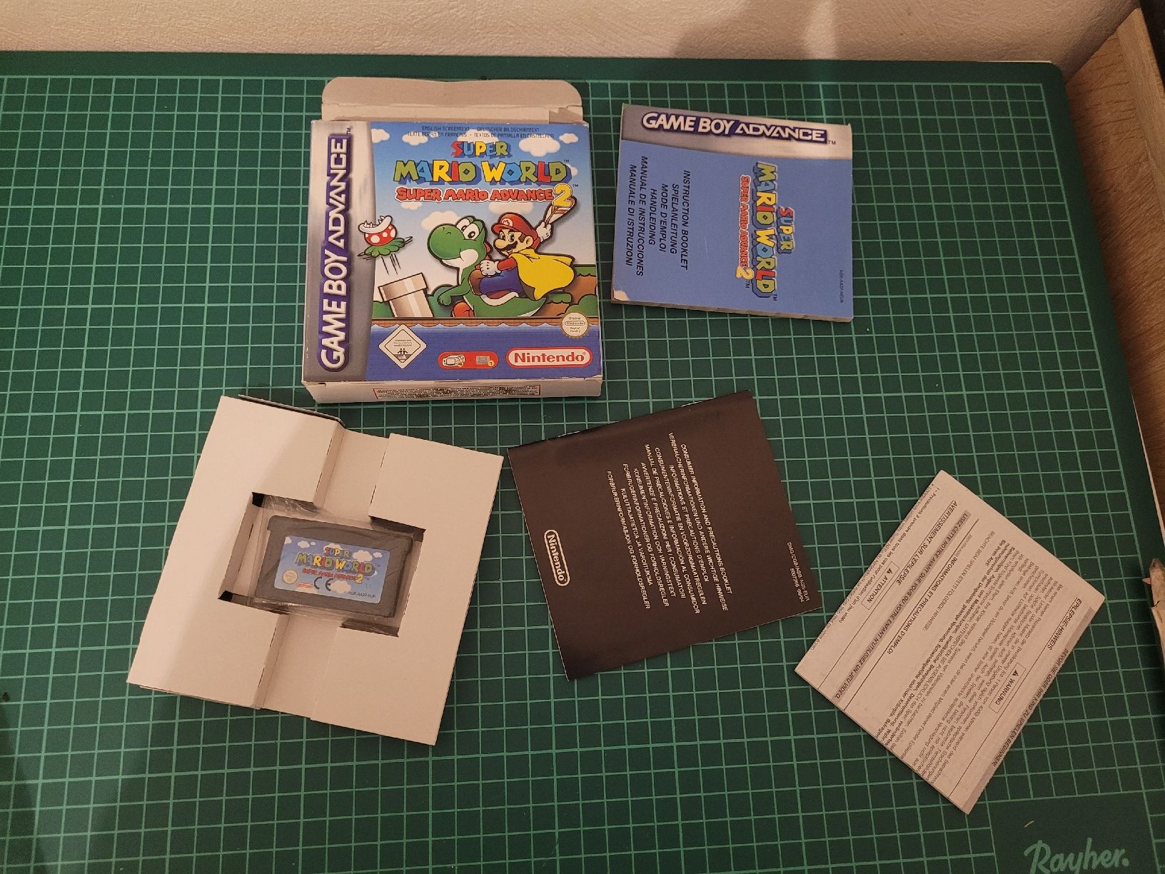 Nintendo Spiele: Super Mario World : Super Mario Advance 2 - GBA Game – Gebraucht aus Meyrin von Retro-GZ 1