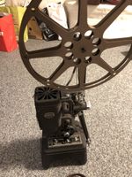 Uralter Filmprojektor in Holzbox !