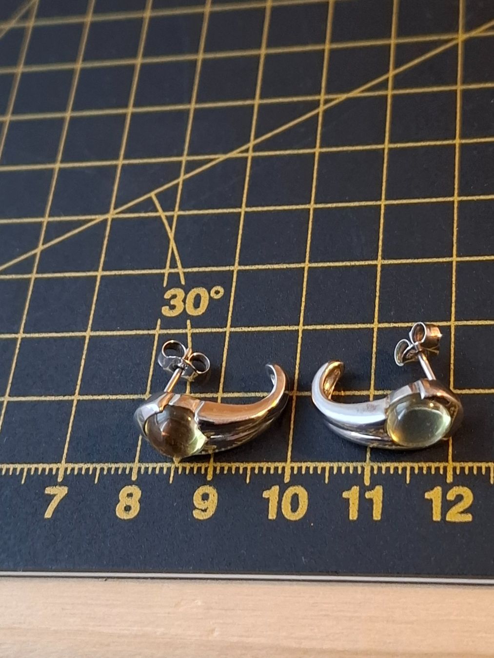 Orecchini pendenti & Orecchini a lobo: Ohrschmuck mit Quarzstein S 925 – Usato da Zwieselberg venduto da Halifaxmendusli 5
