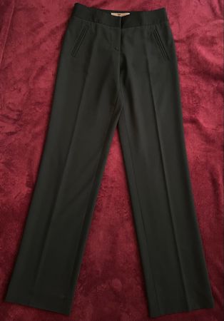 John GALLIANO black wool trousers